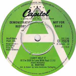 Al Martino - I Can't Help It (If I'm Still In Love With You) flac album