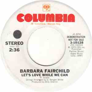 Barbara Fairchild - Let's Love While We Can flac album