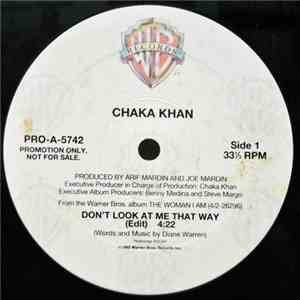 Chaka Khan - Don't Look At Me That Way flac album