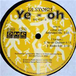DJ Storm  - Ye-Oh flac album