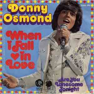 Donny Osmond - When I Fall In Love flac album