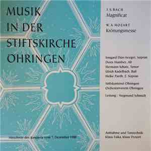 J. S. Bach, W. A. Mozart - Irmgard Dürr-Seeger, Doris Mamber, Hermann Schatz, Ulrich Kadelbach, Heike Paeth, Stiftskantorei Öhringen, Orchesterverein Öhringen - Magnificat, Krönungsmesse flac album