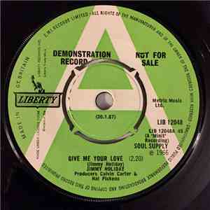 Jimmy Holiday - Give Me Your Love / The Turning Point flac album