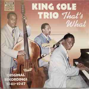 King Cole Trio - That's What flac album