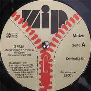 Klaus-Peter Matziol - Kriminell / Vogelfrei flac album
