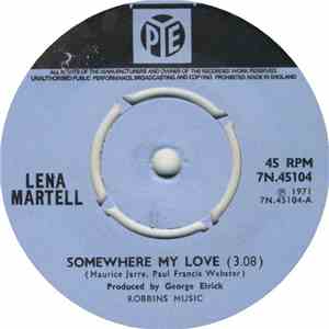 Lena Martell - Somewhere My Love flac album