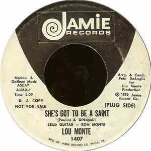 Lou Monte - She's Got To Be A Saint flac album