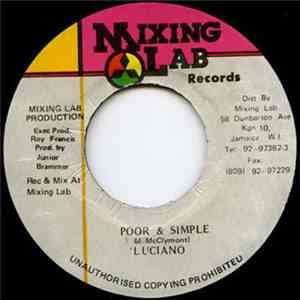 Luciano  - Poor And Simple flac album
