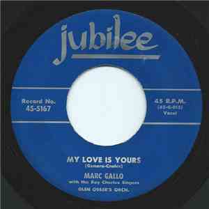 Marc Gallo - My Love Is Yours flac album