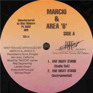 Marcio & Area 'B' - One Night Stand flac album