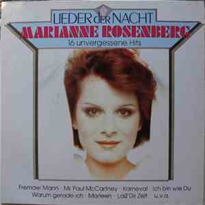 Marianne Rosenberg - Lieder Der Nacht - 16 Unvergessene Hits flac album