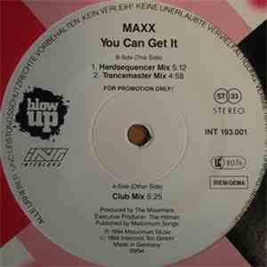 Maxx - You Can Get It flac album