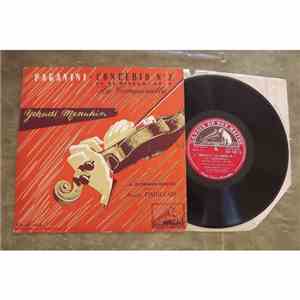 Paganini — Yehudi Menuhin And The Philharmonia Orchestra Conducted By Anatole Fistoulari - Concerto Nº 2 en Si Mineur Op. 7 flac album