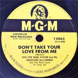 Sam (The Man) Taylor And Orchestra - Don't Take Your Love From Me / As Time Goes By flac album
