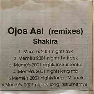 Shakira - Ojos Asi (Remixes) flac album