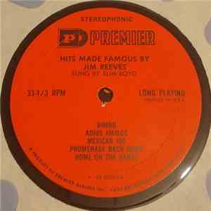 Slim Boyd - Hits Made Famous By Jim Reeves flac album