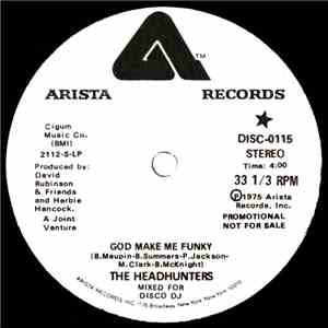 The Headhunters - God Make Me Funky flac album
