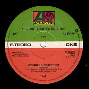 Yes - Wonderous Stories flac album