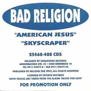 Bad Religion - American Jesus flac album