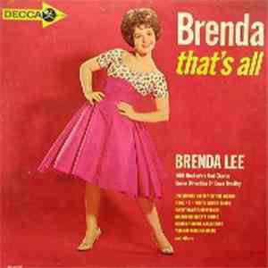 Brenda Lee - Brenda, That's All flac album