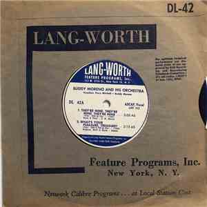 Buddy Moreno And His Orchestra - Untitled flac album