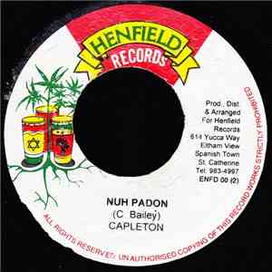 Capleton - Nuh Padon flac album