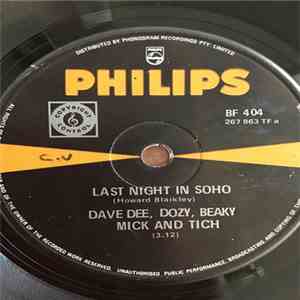 Dave Dee, Dozy, Beaky, Mick & Tich - Last Night In Soho / Mrs. Thursday flac album