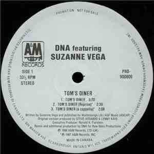 DNA Featuring Suzanne Vega / Jazzie P - Tom's Diner / Feel The Rhythm flac album