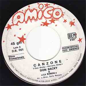 Don Backy & La Banda  - Canzone flac album