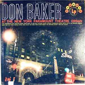 Don Baker  - Don Baker At The New York Paramount Theatre Organ flac album