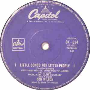 Don Wilson  - Little Songs For Little People flac album