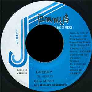 Gary Minott - Greedy flac album