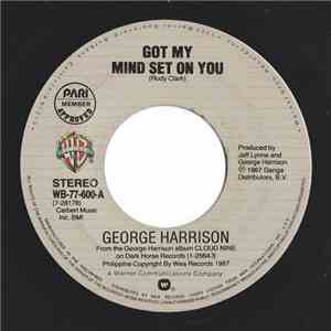 George Harrison - Got My Mind Set On You flac album