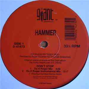 Hammer - Don't Stop flac album