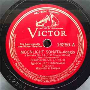 Ignace Jan Paderewski - Moonlight Sonata - Adagio / Minuet In G Major flac album