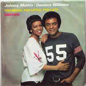 Johnny Mathis & Deniece Williams - Too Much Too Little Too Late flac album