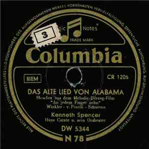 Kenneth Spencer - Das Alte Lied Von Alabama / Sommerzeit flac album