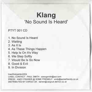 Klang  - No Sound Is Heard flac album