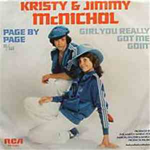 Kristy & Jimmy McNichol - Page By Page / Girl You Really Got Me Goin' flac album