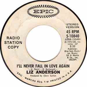 Liz Anderson - I'll Never Fall In Love Again flac album