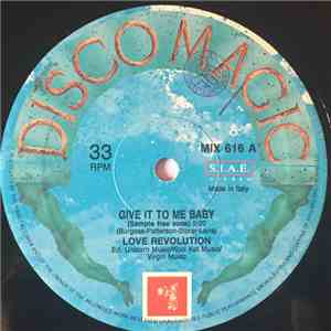 Love Revolution - Give It To Me Baby flac album