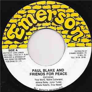 Paul Blake  - Friends For Peace flac album