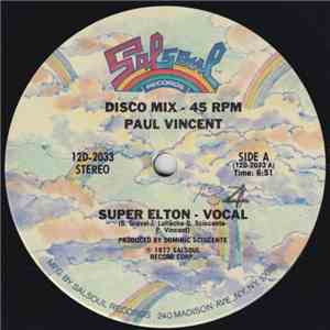 Paul Vincent  - Super Elton flac album