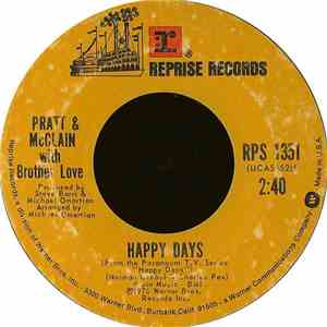 Pratt & McClain With Brother Love - Happy Days flac album