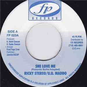 Ricky Stereo / U.U. Madoo - She Love Me / Bogus Government flac album