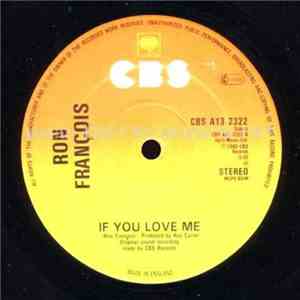 Ron Francois - If You Love Me flac album