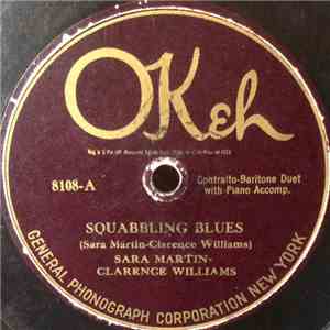 Sara Martin, Clarence Williams - Squabbling Blues /I'm Cert'Ny Gonna See 'Bout That flac album