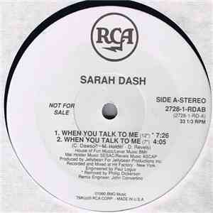 Sarah Dash - When You Talk To Me flac album