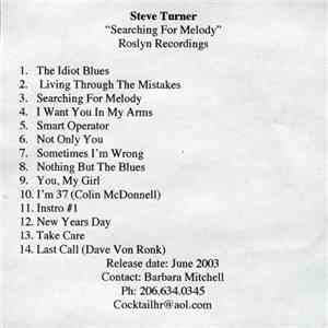 Steve Turner - Searching For Melody flac album