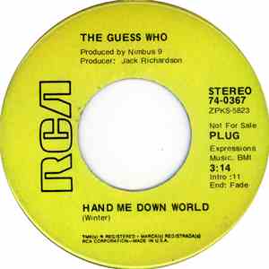 The Guess Who - Hand Me Down World flac album